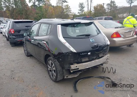 2015 Nissan Leaf Sv из США, поврежденный, VIN 1N4AZ0CP4FC327257